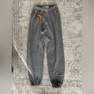 AVIATOR NATION GREY SWEATPANTS SZ SMALL